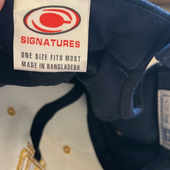 Notes Dame Fighting Irish blue ball cap with tags One Size - Picture 6 of 7